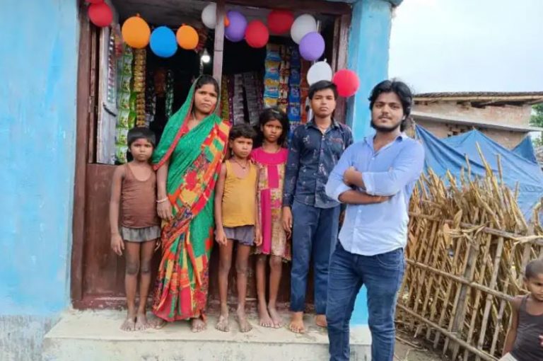 Bihar Woman Who Lost Her Husband Years Ago, Gets The Family’s Grocery Shop Revived With Our Help