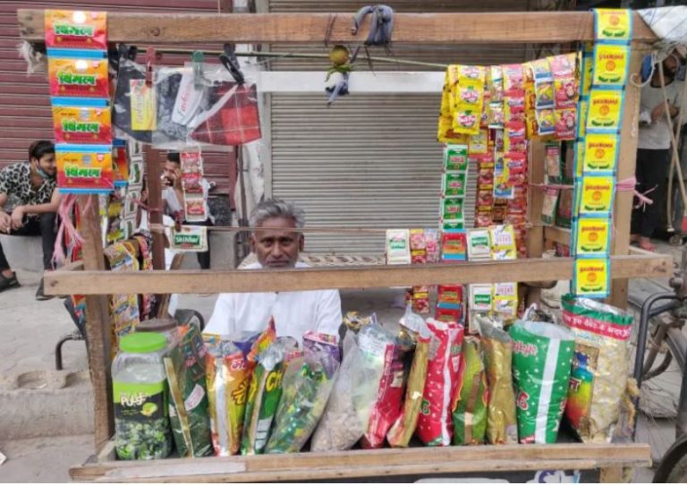 A Riot-Hit Elderly Divyang Couple Revives Their Stall With Our Support