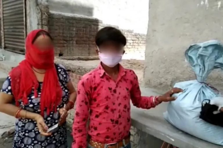 When Our Team Distributed Ration To Families Staring At Starvation During Lockdown